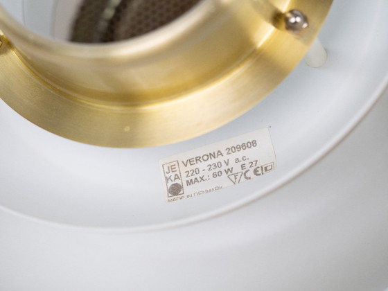 Image 1 of Deense vintage Verona hanglamp van Kurt Wiborg, Jeka, jaren 80.
