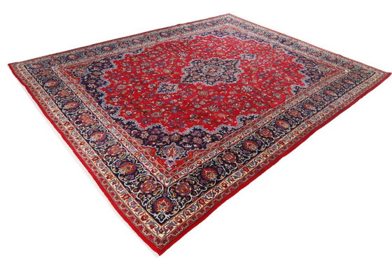 Image 1 of Alfombra persa Mashad 3,75 x 2,88 Alfombra oriental fina n.º 39