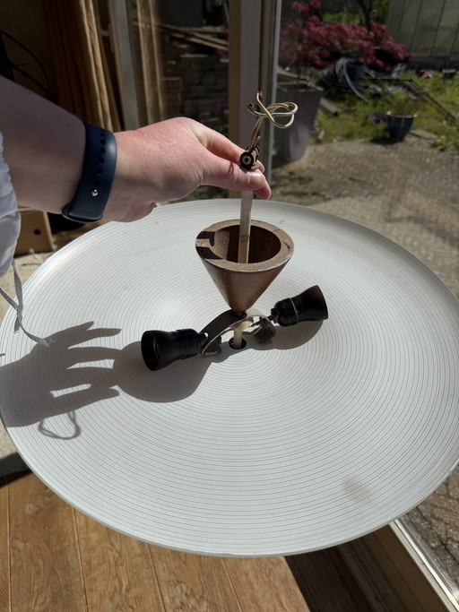 Vintage-Glas-Deckenlampe