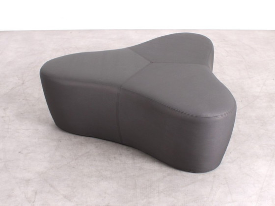 Image 1 of Softline Chat Large ottoman taupe