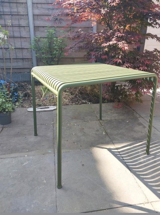 Hay Pallisade Garden Table Olive