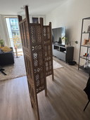Cloison de chambre en bois ancien