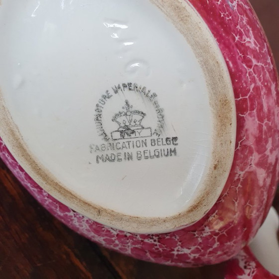 Image 1 of Art Deco vase set NIMY (Belgian pottery ca. 1920)