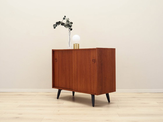 Image 1 of Teak cabinet, Danish design, 1970s, production: Denmark