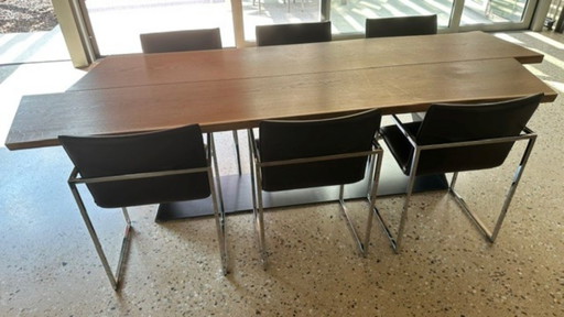 Design classic by Terry Kwan from 2008: Riva 1920 Bedrock Dining Table – eettafels, Wood (photo 2 of 5)