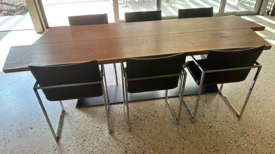 Design classic by Terry Kwan from 2008: Riva 1920 Bedrock Dining Table – Wood (photo 2 of 5)