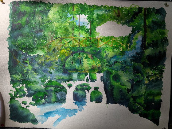 Original Watercolors – Paintings & Drawings, Paper (photo 5 of 6)
