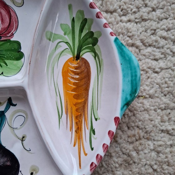 Image 1 of 1950s serving dish for vegetables/raw vegetables