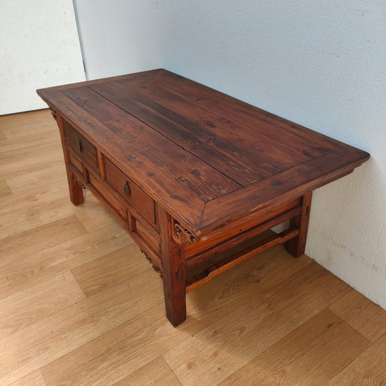 Image 1 of Vintage antieke Aziatische salontafel koffietafel 