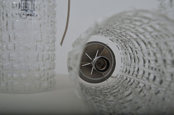 Image 1 of Plafonnier avec ampoule en verre de Peill & Putzler (années 1950)