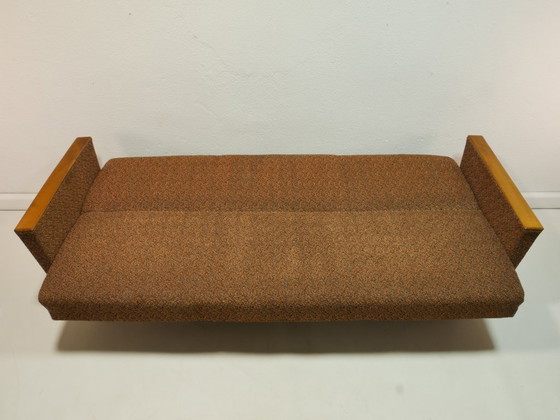 Image 1 of Vintage sofa with sleeping function, 1960s, Germany, Mid Century Couch