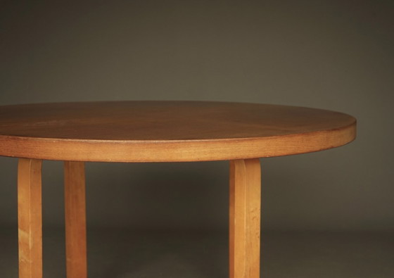 Image 1 of  L-leg Dining Table Model 91 by Alvar Aalto for Artek Finland, 1940s