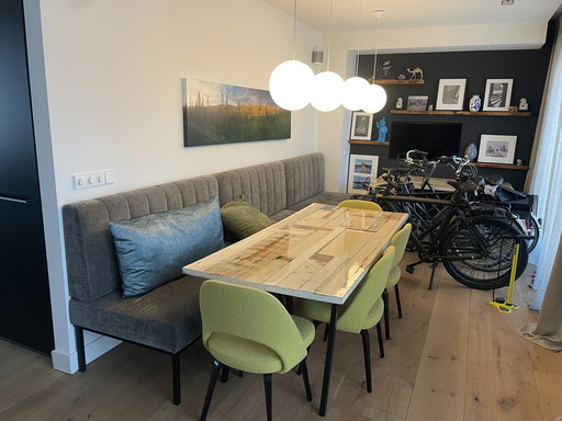 Table de salle à manger en deux parties