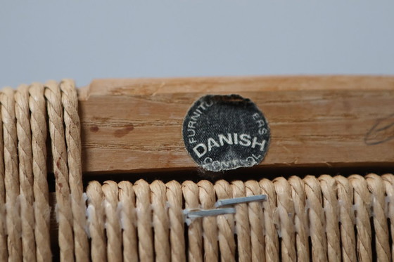 Image 1 of 4x Hans J. Wegner CH24 Sedie a spina di pesce in quercia, anni '70 Danimarca