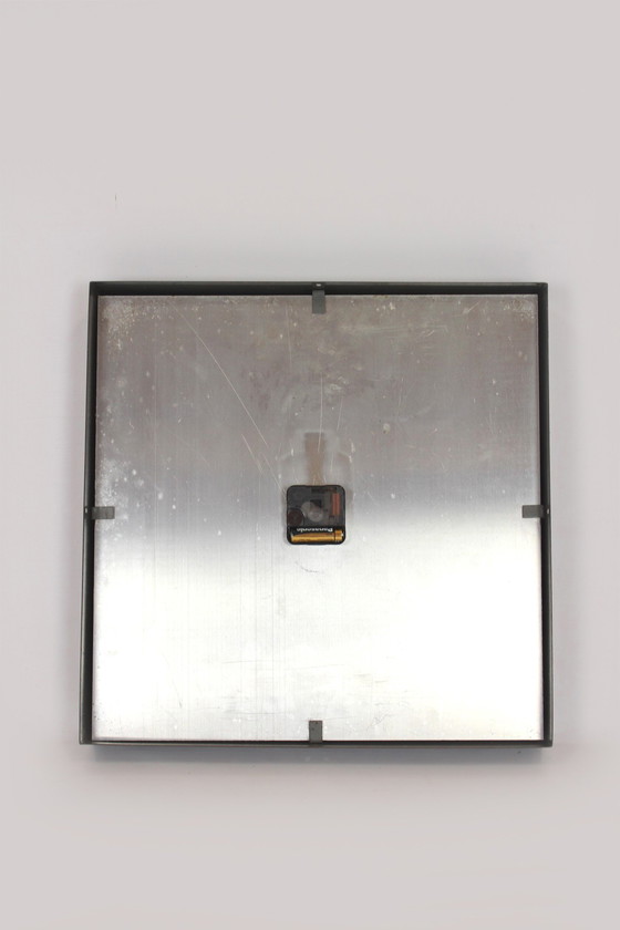 Image 1 of Industrial Square Railway Clock from Pragotron, 1980s