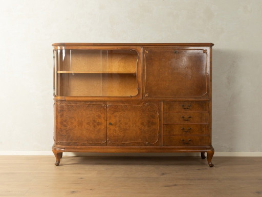 Vitrinekast uit de jaren 1950 – vitrinekasten, Glass, Wood