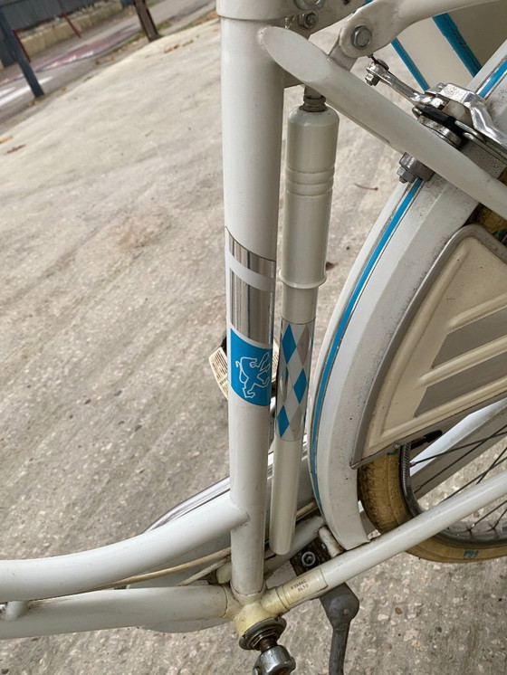 Image 1 of Zeldzame Courreges/Peugeot fiets, 1980