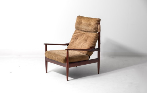 Mosterd lounge fauteuil