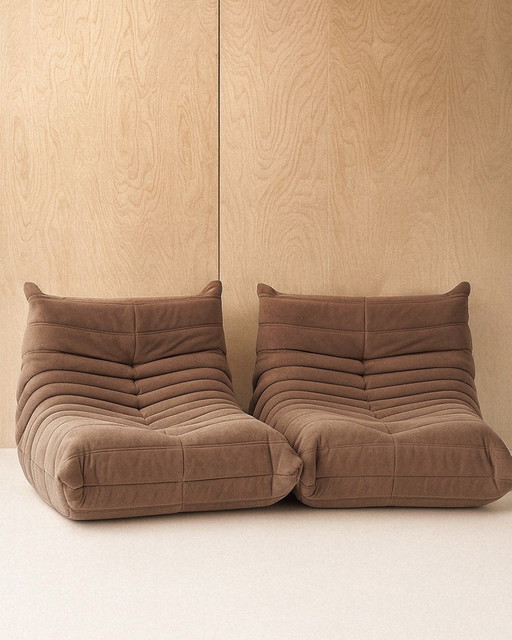 2 sillones Roset Line de Michel Ducaroy