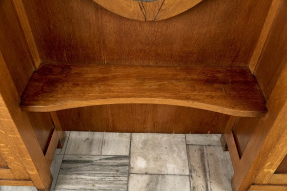 Image 1 of Antieke houten kaptafel, jaren 1920, Tsjechoslowakije