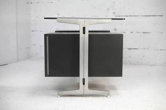 Image 1 of Escritorio de pedestal doble de Etienne Fermigier Publicado por JFR