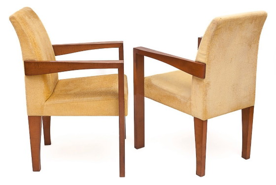 Image 1 of 6 fauteuils bridge par Hugues Chevalier 