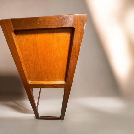 Image 1 of Mid Century Vintage Teak Dining Room Set by Elliotts of Newbury Circa 1960  A very rare and exceptionally stylish mid century mo