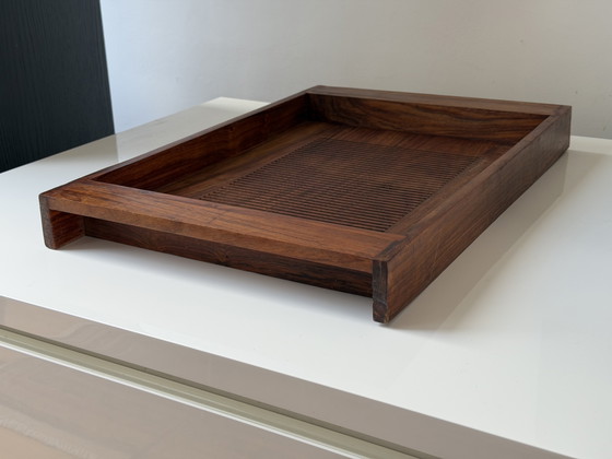 Plateau vintage en teck massif – Accessoires de table, Wood (photo 4 of 6)