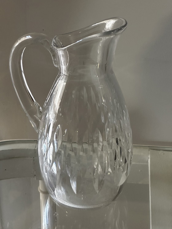 Baccarat kristallen waterkaraf, gestempeld, Epron-model - Uitstekende staat – Glazen & Karaffen, Crystal (photo 12 of 14)