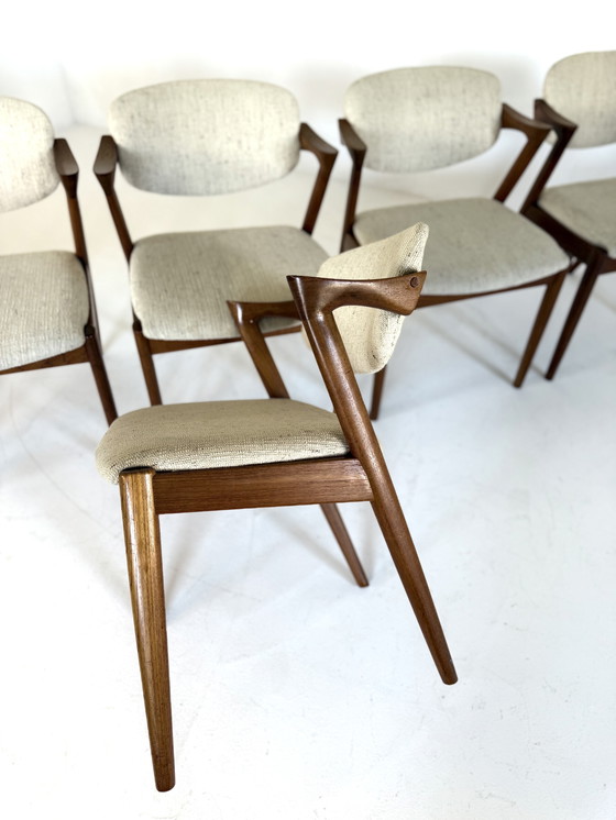 Image 1 of 6x modelo nº 42, Kai Kristiansen, Schou Andersen '60