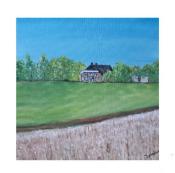 Image 1 of 2 Landschaftsbilder Sommer und Winter