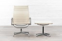 Herman Miller Ea116 + Fußhocker Salon-Set