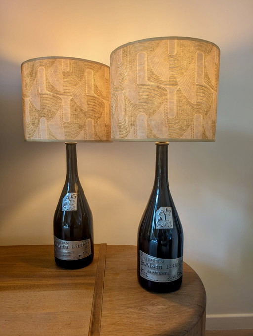 Magnum Champagne Lamp