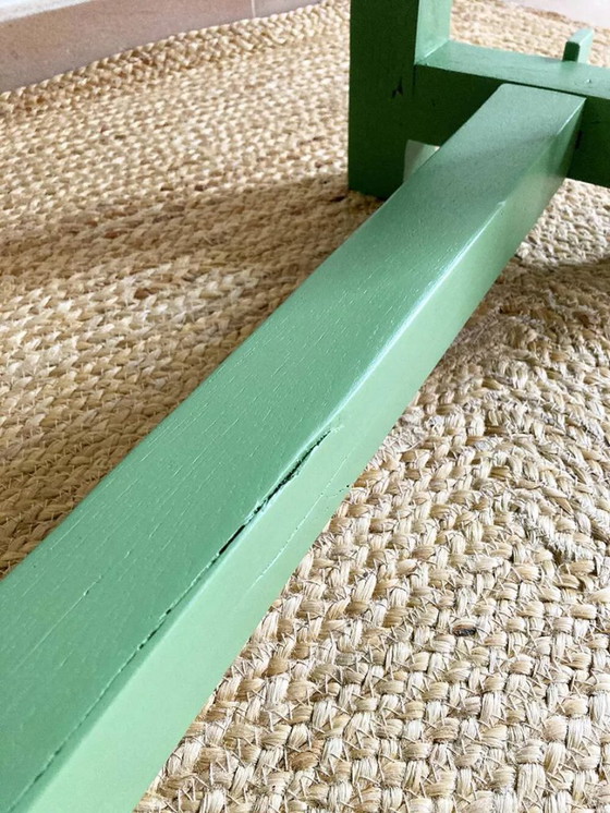 Image 1 of Antique solid wood bench