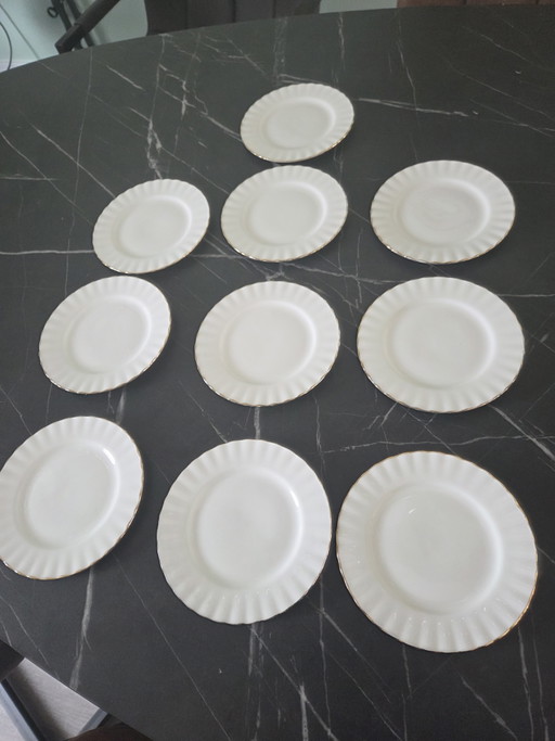 Kuchenplatten Royal Albert Val Dor