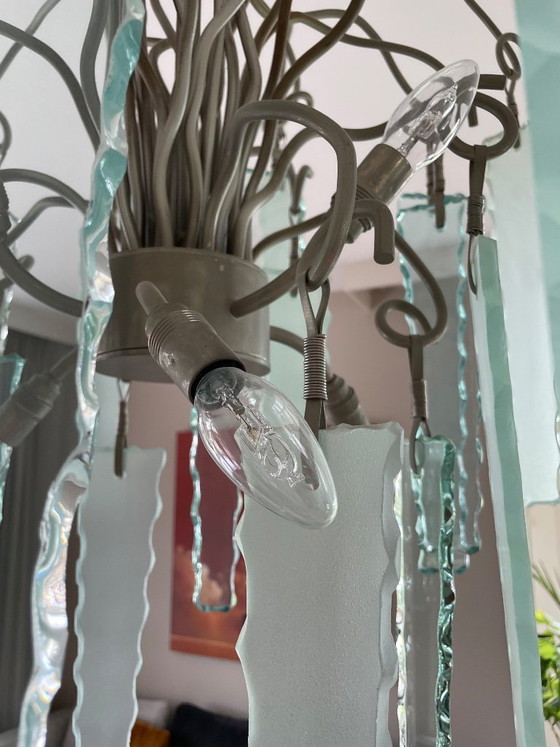 Image 1 of Kronleuchter von Brand und van Egmond „hinter dem Milchglas“