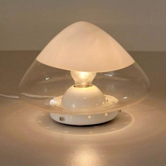 Image 1 of 1x Pilzlampe aus Muranoglas von Carlo Nason für ITRE, Italien, 1980er Jahre