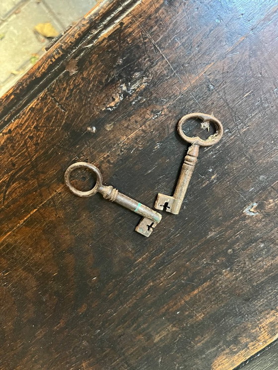 Image 1 of Cassapanca del XVII secolo in ottime condizioni