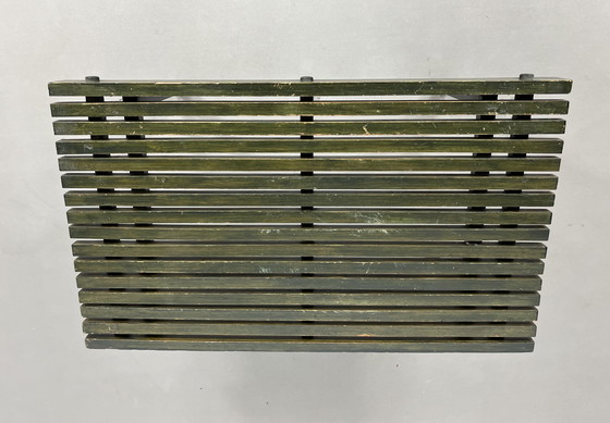 Image 1 of Vintage latten bank tafel sixties 