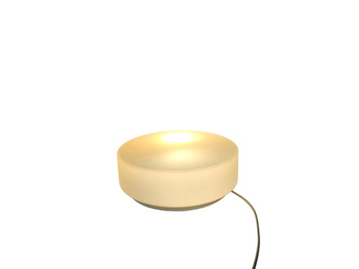 Bega Limburg - Ceiling light - Opaline - Metal - Germany - 80s