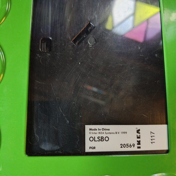 Image 1 of IKEA OLSBO Photo Frames Set of 2 – Red & Green – Ola Wihlborg 1999