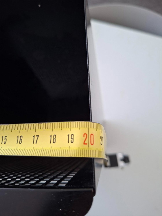 Image 1 of portaombrelli nero Pilastro Tjerk Reijenga scala appendiabiti