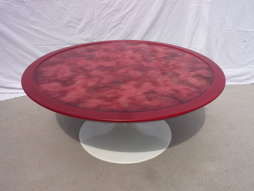 Living room table space age lave