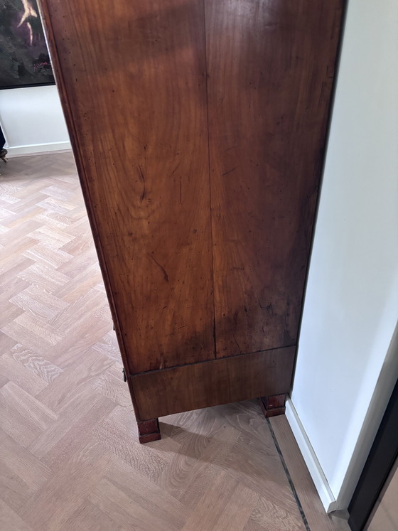 Escritorio secreter de madera de cerezo de 1830. – Metal, Wood (photo 12 of 14)