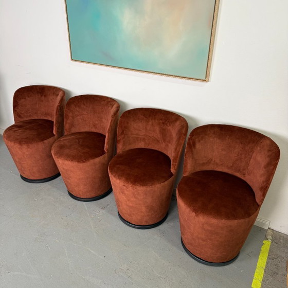 Image 1 of 4 sillas de comedor Bolero en acabado óxido Genova de Mobitec System (R2617)