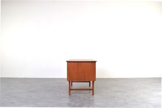 Image 1 of Bureau de direction danois moderne en teck, style Mid-Century Modern, années 1960