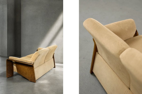 Image 1 of Mid-Century Norwegian Modern Pegasus 2-Seater Sofa with Low Back from Ekornes, 2000s