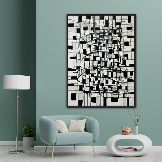 Image 1 of Natia Antadze Abstrakte Komposition XXL 