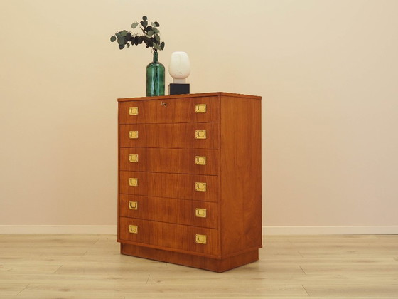 Image 1 of Teakhouten ladekast, Deens design, jaren 60, gemaakt in Denemarken.