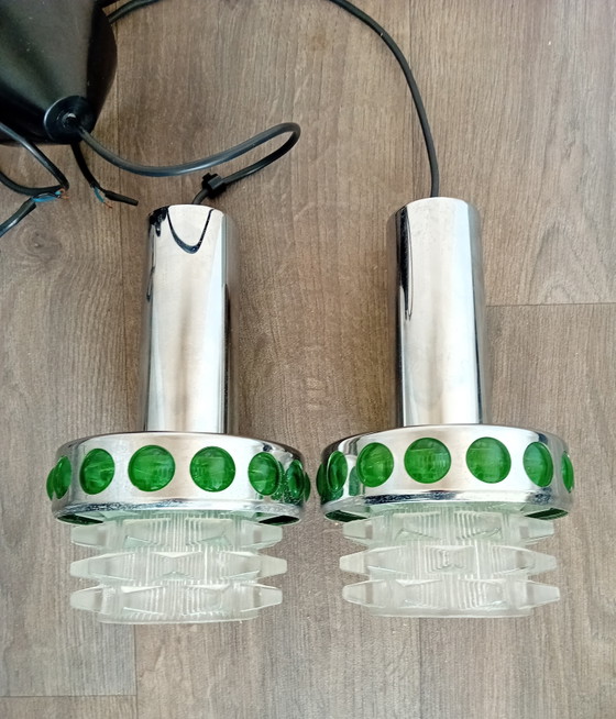 Image 1 of Lampes suspendues style spatial/rétro